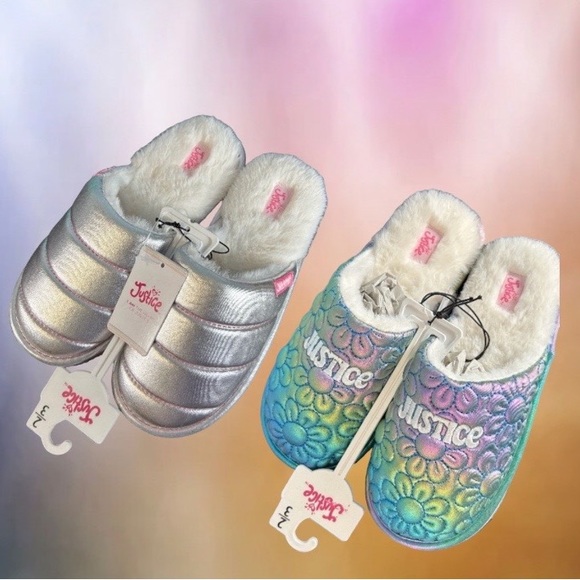 Justice Shoes New Justice Slipper Size 23 Poshmark